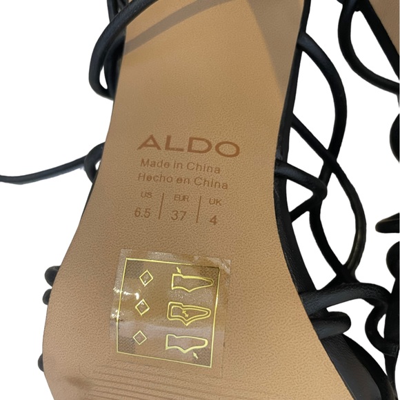 NWT Aldo Truelove Tie Up Heels - Picture 15 of 16